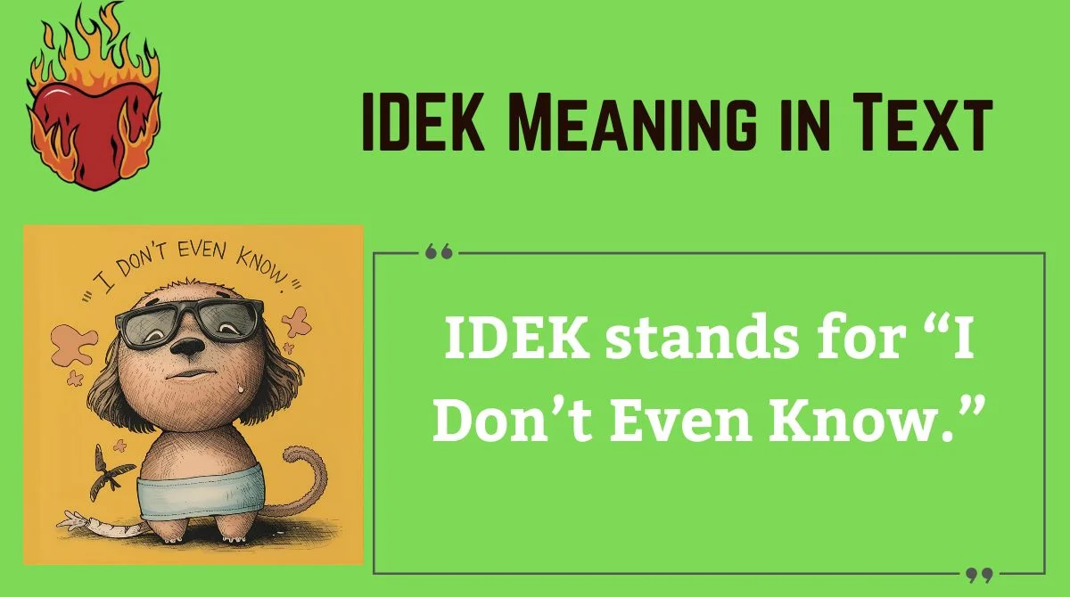 You are currently viewing 🤔 IDEK Meaning in Text: What It Really Means and How to Use It
