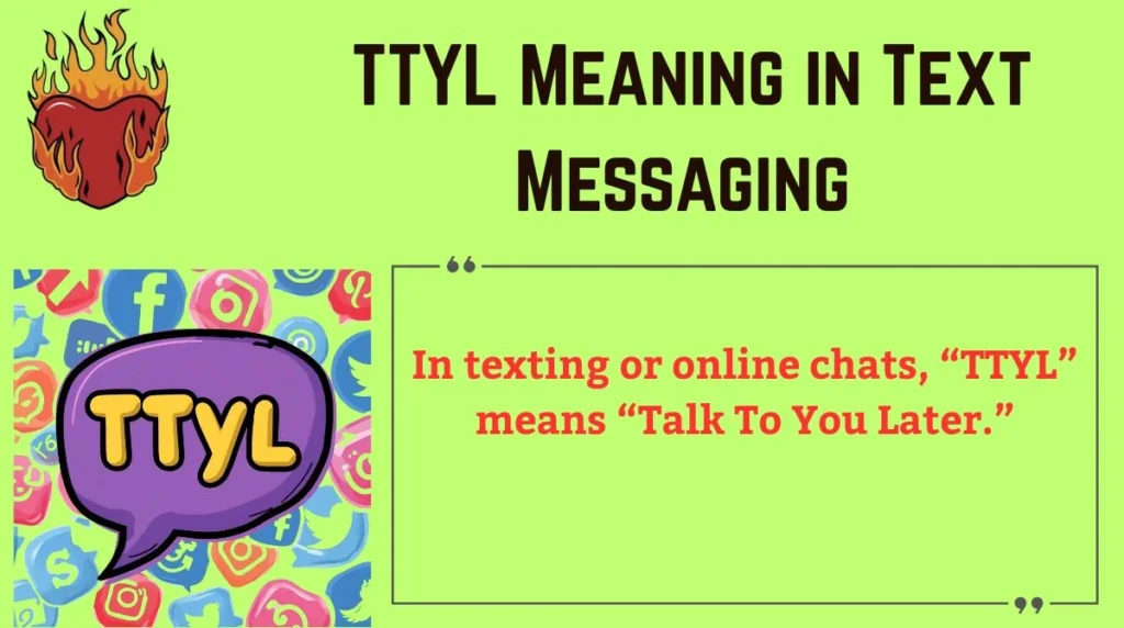 TTYL Meaning in Text Messaging 