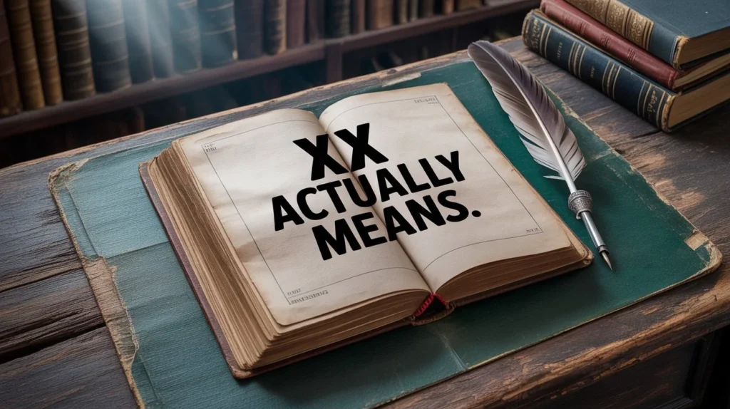 What “XX” Actually Means